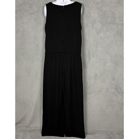 Lauren Ralph Lauren Womens Small Jumpsuit Wide Leg Minimalist Capsule Evening - Picture 5 of 16
